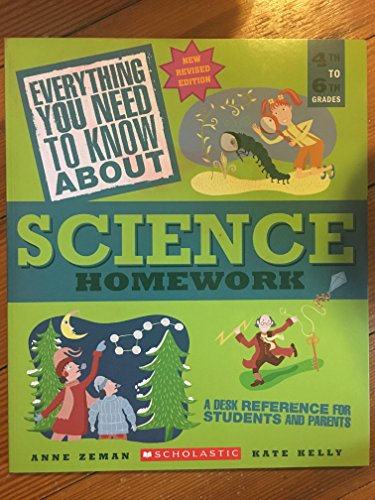 Beispielbild fr Everything You Need to Know about Science Homework (New Revised Edition) zum Verkauf von Better World Books