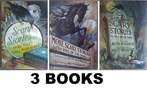 9780545385084: SCARY STORIES SET ( books 1-3 ) : 1. Scary Stories to tell in the Dark, 2. More Scary Stories, and 3. Scary Stories 3