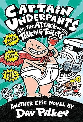 Imagen de archivo de Captain Underpants and the Attack of the Talking Toilets a la venta por Jenson Books Inc