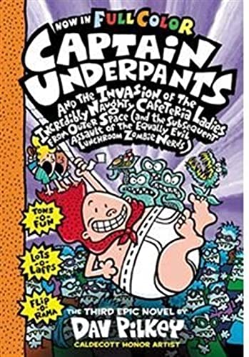 Stock image for Captain Underpants and the Invasion of the Incredibly Naughty Cafeteria Ladies from Outer Space for sale by Gulf Coast Books