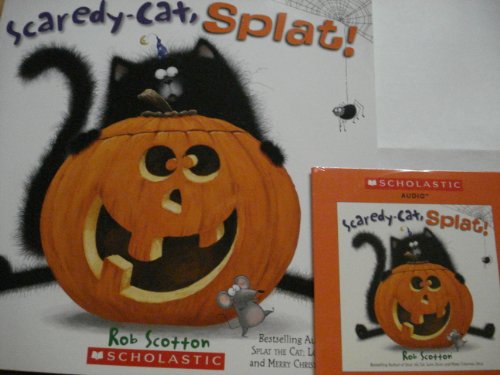 9780545390774: Scaredy-Cat, Splat! Book & Audio CD by Rob Scotton (2011-01-01)