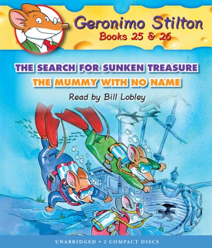 9780545391603: The Search for Sunken Treasure / The Mummy With No Name (Geronimo Stilton Audio Bindup #25 & 26)