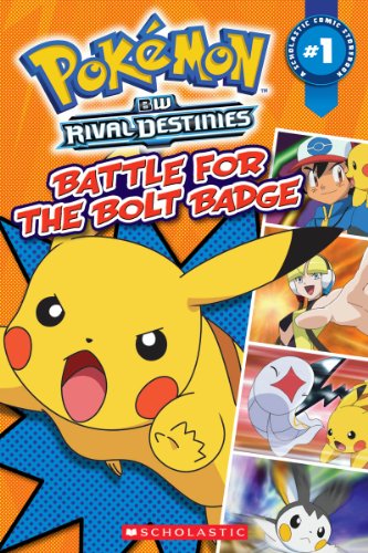 9780545403191: Pokemon: Comic Reader #1:Battle for the Bolt Badge