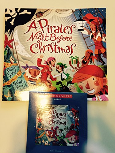Imagen de archivo de A Pirate's Night Before Christmas Book and Audio CD a la venta por ZBK Books