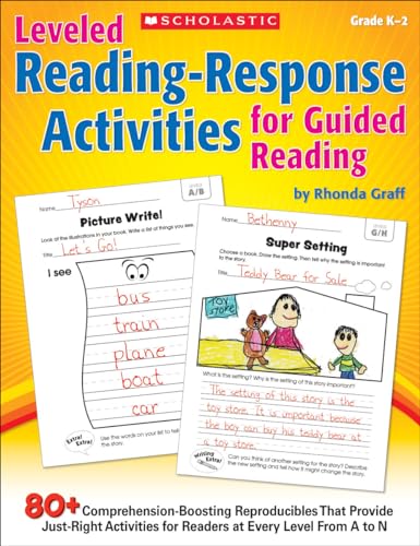 9780545442718: Leveled Reading-Response Activities for Guided Reading: 80+ Comprehension-Boosting Reproducibles That Provide Just-Right Activities for Readers at Every Level From A to N