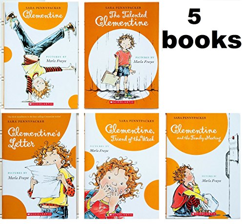 Stock image for Sara Pennypacker CLEMENTINE Series SET , Books 1-5 (#1 - Clementine #2 - The Talented Clementine #3 - Clementine's Letter #4 - Clementine: Friend of the Week #5 - Clementine and the Family Meeting) for sale by ZBK Books