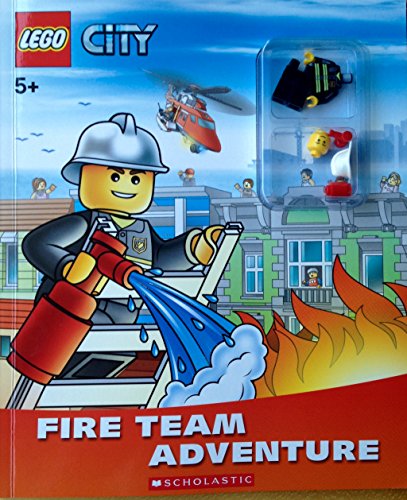 9780545477024: LEGO City Fire Team Adventure with Minifigure Fireman