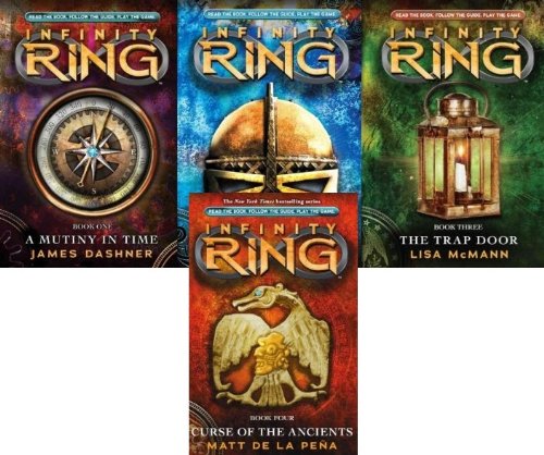 Beispielbild fr Infinity Ring 4 Book Collection 1-4 (A Mutiny in Time; Divide and Conquer; The Trap Door; Curse of the Ancients) zum Verkauf von Front Cover Books