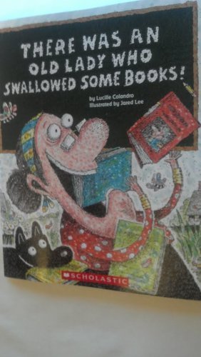 9780545491082: There Was an Old Lady Who Swallowed Some Boks by Lucille Colandro (2012-01-01)