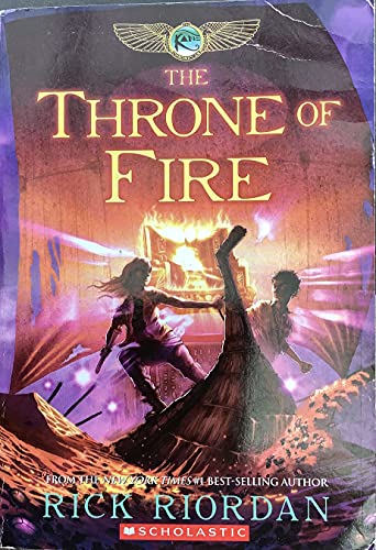 Stock image for The Kane Chronicles: The Throne of Fire (Book 2) for sale by HPB-Diamond