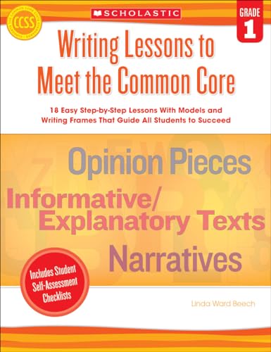 Beispielbild fr Writing Lessons to Meet the Common Core, Grade 1 zum Verkauf von Blackwell's