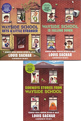 Imagen de archivo de Wayside School [3-Book Set]: Wayside School Gets a Little Stranger, Wayside School is Falling Down, Sideway Stories from Wayside School a la venta por Goodwill Industries