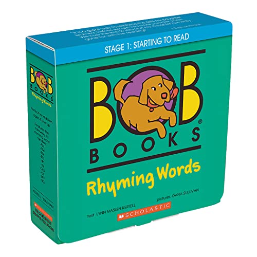 9780545513227: Bob Books: Rhyming Words Box Set (10 Books) (Stage 1: Starting to Read)