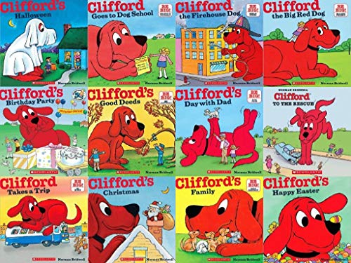 Imagen de archivo de Clifford® All Year Pack: Goes to Dog School, Takes a Trip, Clifford the Big Red Dog, Clifford, We Love You, Birthday Party, Clifford's Christmas, Day with Dad, Clifford's Family, Halloween, Happy Easter, Happy Mother's Day, Thanksgiving Visit (Clifford) a la venta por Byrd Books