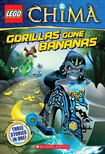 9780545517522: LEGO Legends of Chima: Gorillas Gone Bananas Chapter Book #3
