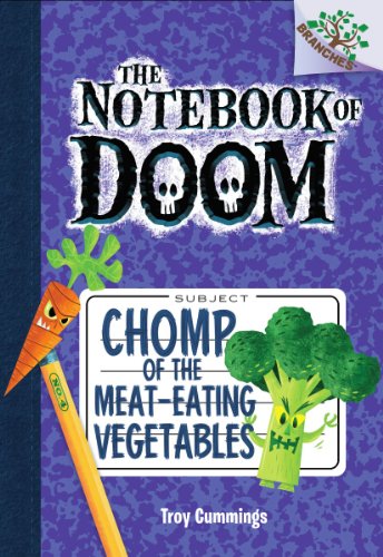 9780545553001: Chomp of the Meat-Eating Vegetables: A Branches Book (the Notebook of Doom #4)