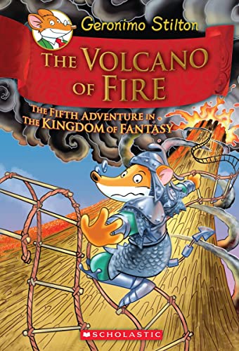 9780545556255: Geronimo Stilton and the Kingdom of Fantasy #5: The Volcano of Fire: The Fifth Adventure in the Kingdom of Fantasy: 05