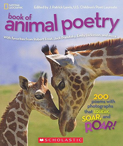 Beispielbild fr Book of Animal Poetry - With Favorites From Robert Frost, Jack Prelutsky, Emily Dickinson, and More zum Verkauf von BooksRun