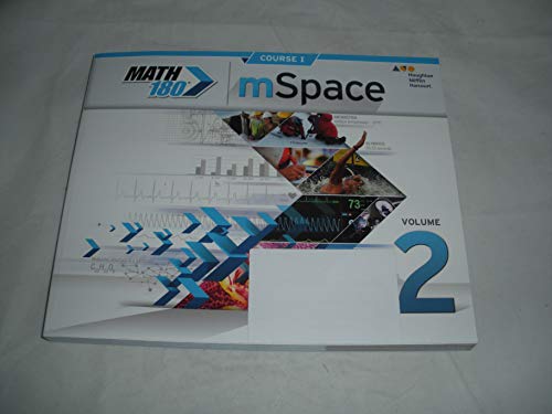 9780545585422: Math 180 MSpace: Course 1, (Volume 2) Annotated Teacher Version