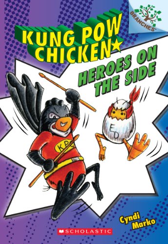 Imagen de archivo de Heroes on the Side: A Branches Book (Kung Pow Chicken #4) (4) a la venta por SecondSale