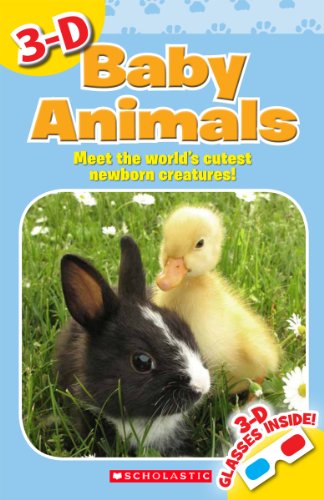Beispielbild fr 3-D Baby Animals (3-D Thrillers!) zum Verkauf von Wonder Book