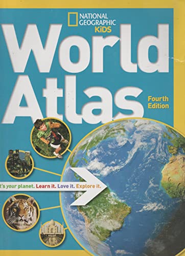 Beispielbild fr National Geoghraphic Kids World Atlas 4th edition zum Verkauf von Better World Books