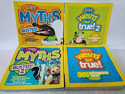 Stock image for 4 sets National Geographic Kids for sale by The Maryland Book Bank