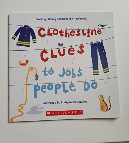 Imagen de archivo de Clothesline Clues to Jobs People Do a la venta por HPB-Emerald