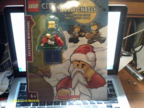 9780545647700: Lego City Snow Chase! A Christmas Story and Activity Book with Build Able Mini Figure [Paperback]