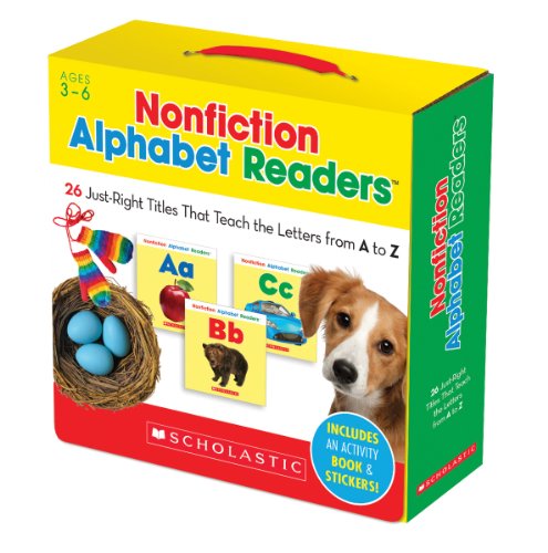 9780545651134: Nonfiction Alphabet Readers: 26 Just-Right Titles That Teach the Letters from A to Z