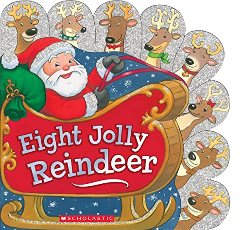 9780545651455: Eight Jolly Reindeer