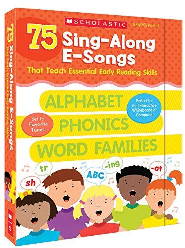 9780545652629: 75 Sing-Along E-Songs That Teach Essential Early Reading Skills