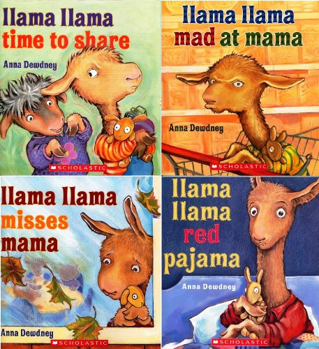 Stock image for Llama Llama Collection (Paperback Book Pack) : Llama Llama Mad at Mama, Llama Llama Misses Mama, Llama Llama Red Pajama, and Llama Llama Time to Share (Llama LLama Paperback Books) for sale by GF Books, Inc.