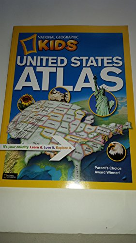 Stock image for National Geographic Kids United States Atlas Paperback for sale by Better World Books