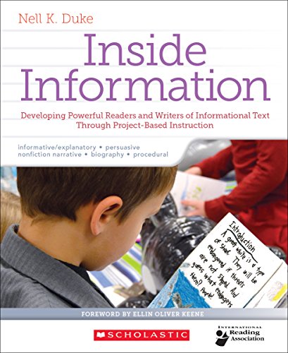 Stock image for Inside Information: Developing Powerful Readers and Writers of Informational Text Through Project-Based Instruction for sale by SecondSale