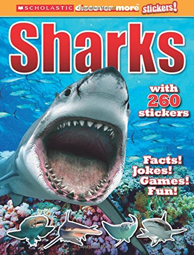 Beispielbild fr Scholastic Discover More Stickers: Sharks zum Verkauf von More Than Words