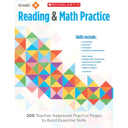 Stock image for Reading and Math Practice: Grade 5: 200 Teacher-Approved Practice Pages to Build Essential Skills for sale by SecondSale