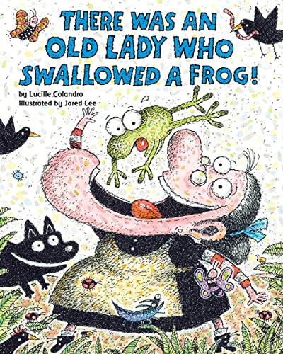 9780545691383: There Was an Old Lady Who Swallowed a Frog!