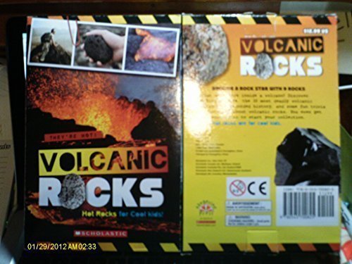 Stock image for Theyre Hot! Volcanic Rocks: Hot Rocks for Cool Kids! [Paperback Book with Box of Rock Samples] for sale by ThriftBooks-Dallas