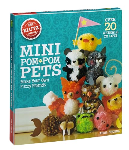 9780545703192: Mini Pom-Pom Pets: Make Your Own Fuzzy Friends (Klutz)