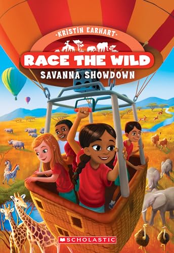 9780545773560: Savanna Showdown: Volume 4 (Race the Wild, 4)