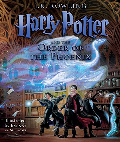 Stock image for Harry Potter and the Order of the Phoenix: The Illustrated Edition (Harry Potter, Book 5) for sale by GF Books, Inc.