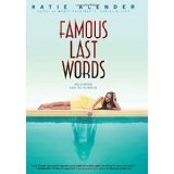 Beispielbild fr Famous Last Words By Katie Alender (Paperback) zum Verkauf von Wonder Book