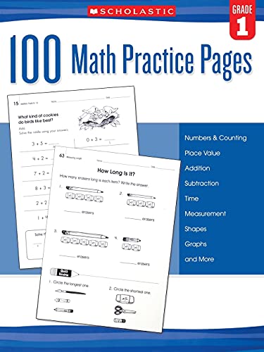 Beispielbild fr 100 Math Practice Pages: Grade 1 zum Verkauf von Blackwell's