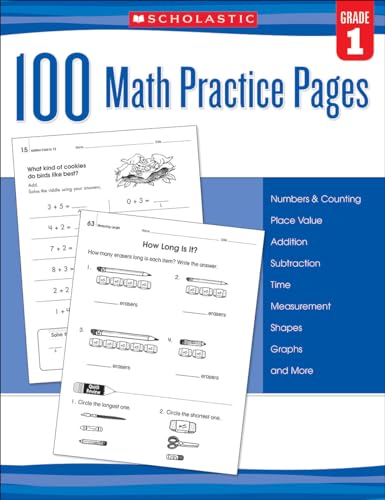 Stock image for 100 Math Practice Pages (Grade 1) for sale by SecondSale
