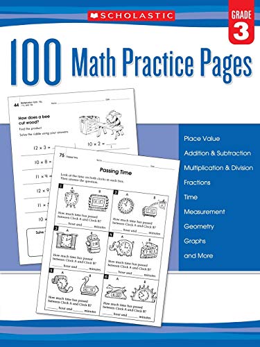 Imagen de archivo de 100 Math Practice Pages: Grade 3 a la venta por Goodwill of Colorado