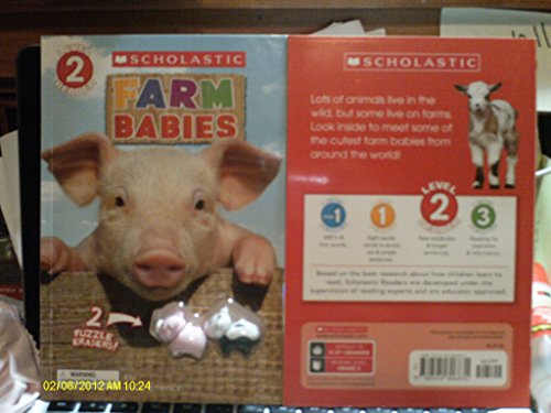 Beispielbild fr Farm Babies Level 2 Reader (Includes 2 Piggy Erase zum Verkauf von SecondSale