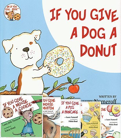 Stock image for If You Give A.Book Pack (6 Pack): If You Give A Pig A Party, If You Give A Cat A Cupcake, If You Give A Pig A Pancake, If You Give A Moose A Muffin, If You Give A Dog A Donut, If You Give A Mouse A Cookie for sale by GF Books, Inc.