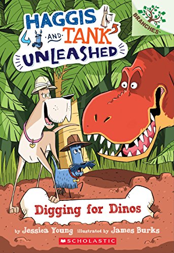 9780545818889: Digging for Dinos: A Branches Book (Haggis and Tank Unleashed #2), Volume 2
