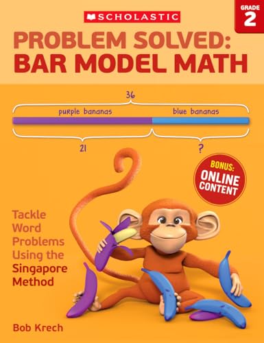 Beispielbild fr Problem Solved: Bar Model Math: Grade 2: Tackle Word Problems Using the Singapore Method zum Verkauf von WorldofBooks